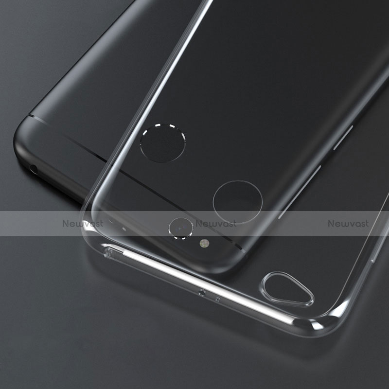 Ultra-thin Transparent TPU Soft Case T02 for Xiaomi Redmi 4X Clear