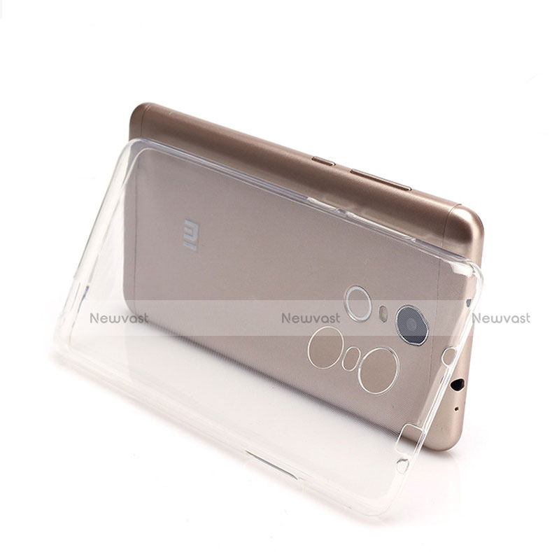 Ultra-thin Transparent TPU Soft Case T02 for Xiaomi Redmi 5 Plus Clear