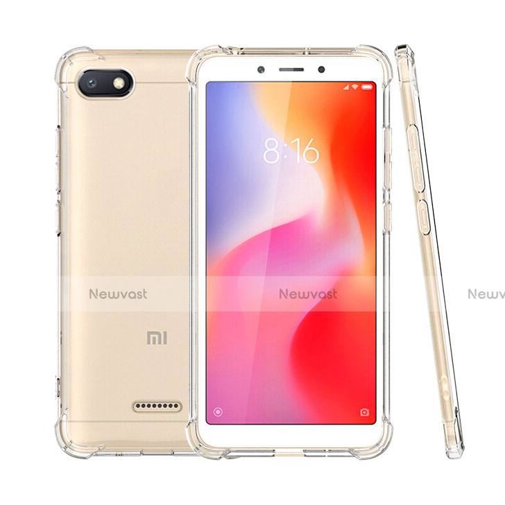 Ultra-thin Transparent TPU Soft Case T02 for Xiaomi Redmi 6A Clear