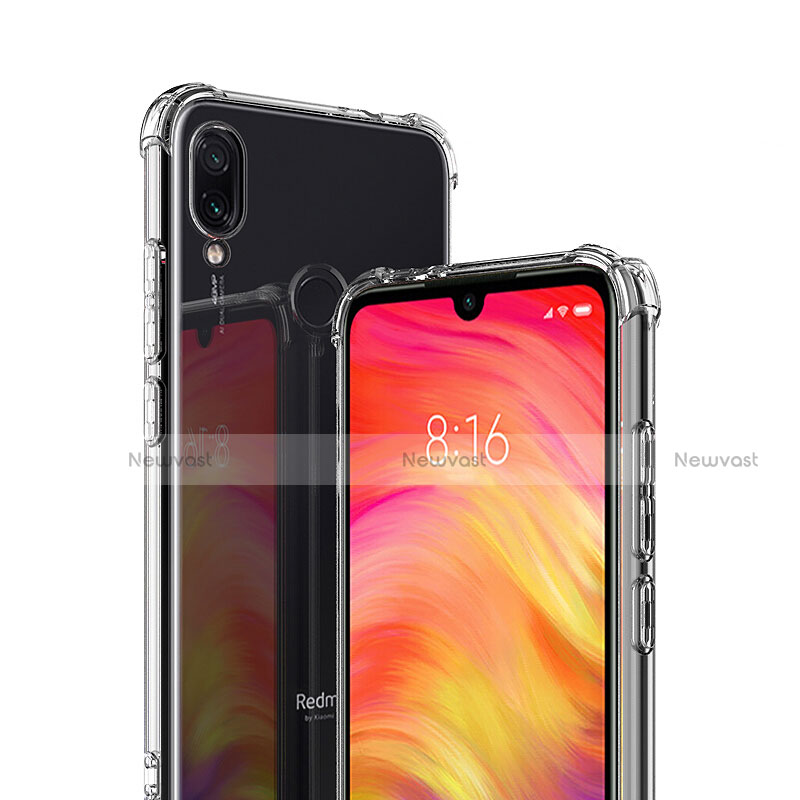 Ultra-thin Transparent TPU Soft Case T02 for Xiaomi Redmi 7 Clear