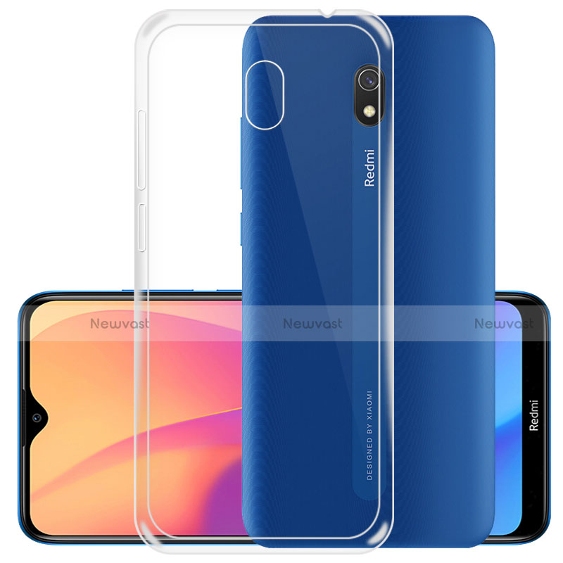 Ultra-thin Transparent TPU Soft Case T02 for Xiaomi Redmi 8A Clear