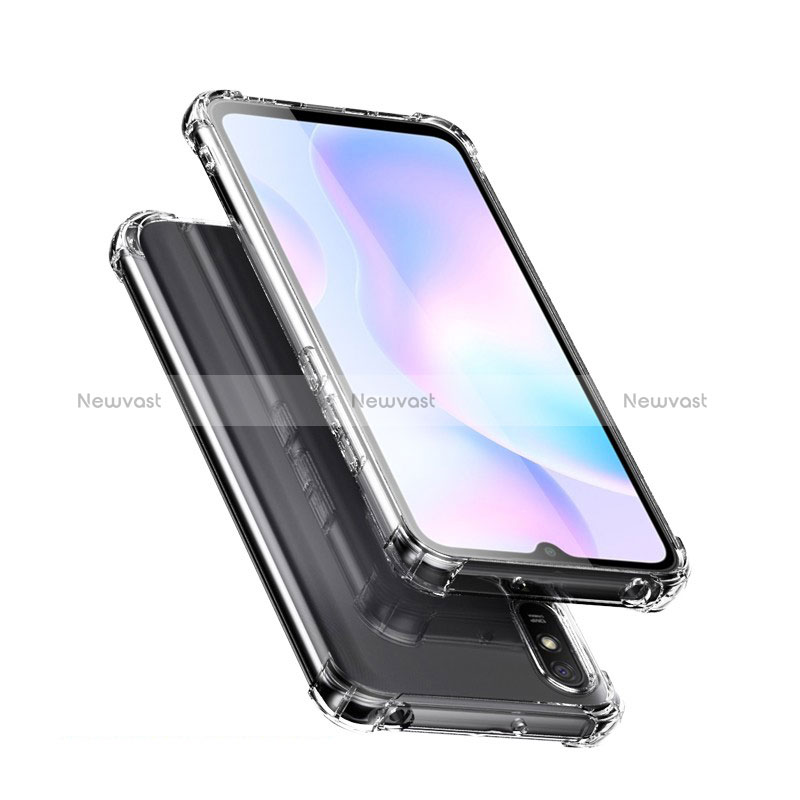 Ultra-thin Transparent TPU Soft Case T02 for Xiaomi Redmi 9A Clear