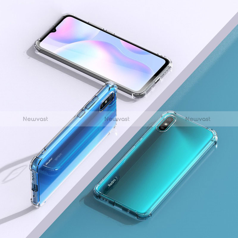 Ultra-thin Transparent TPU Soft Case T02 for Xiaomi Redmi 9AT Clear