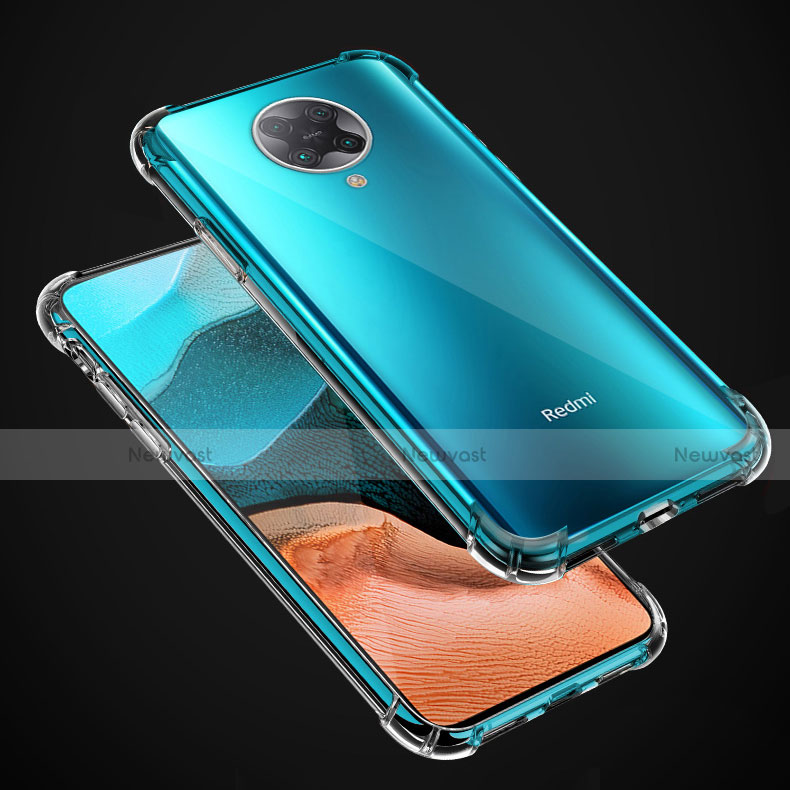 Ultra-thin Transparent TPU Soft Case T02 for Xiaomi Redmi K30 Pro 5G Clear