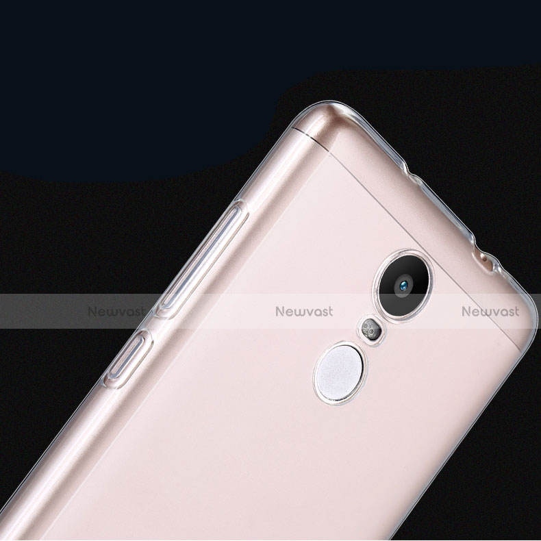 Ultra-thin Transparent TPU Soft Case T02 for Xiaomi Redmi Note 3 Clear