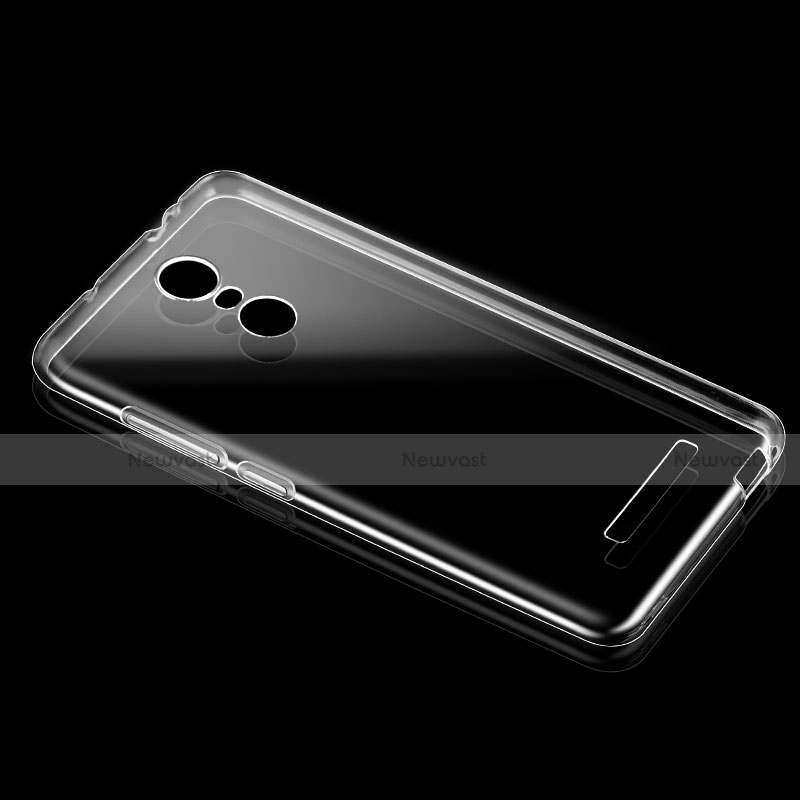 Ultra-thin Transparent TPU Soft Case T02 for Xiaomi Redmi Note 3 MediaTek Clear