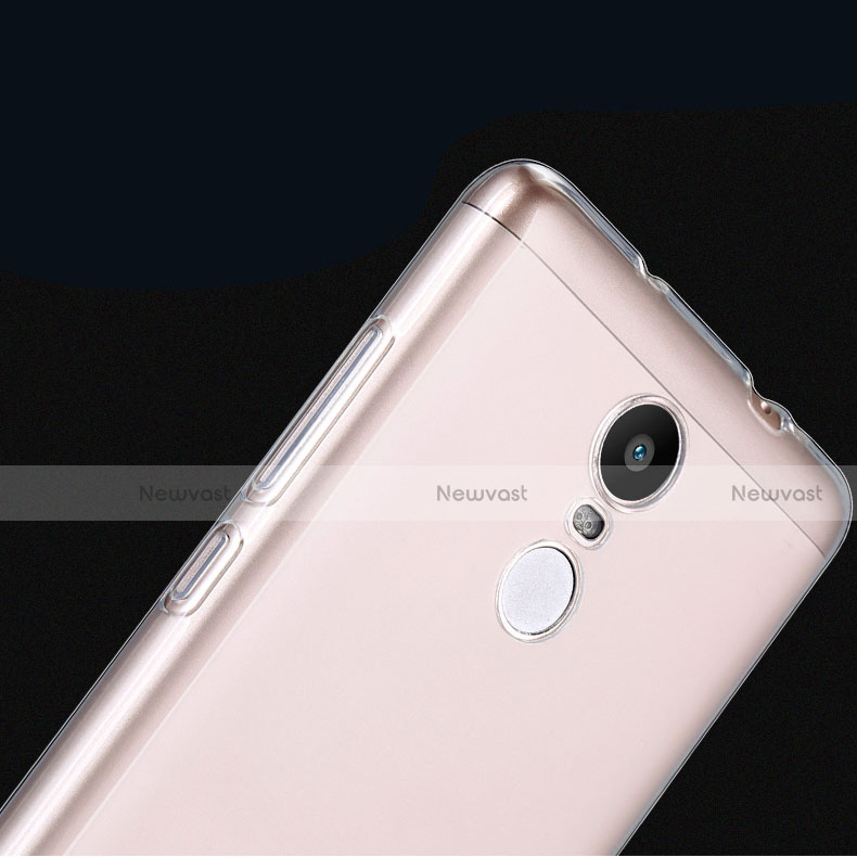 Ultra-thin Transparent TPU Soft Case T02 for Xiaomi Redmi Note 3 Pro Clear