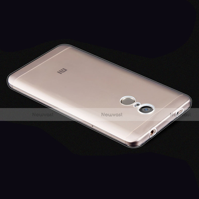Ultra-thin Transparent TPU Soft Case T02 for Xiaomi Redmi Note 4 Clear