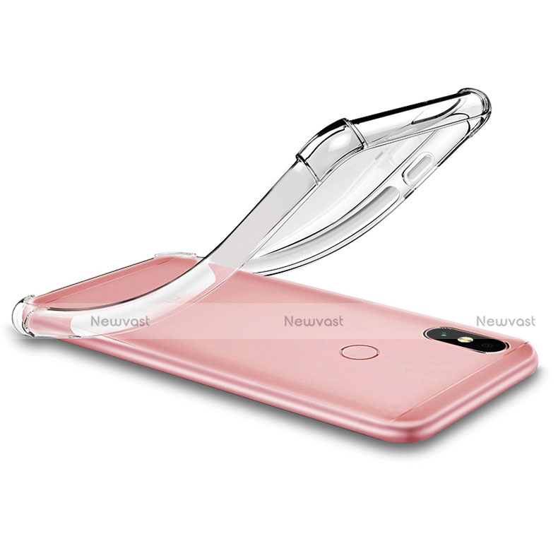 Ultra-thin Transparent TPU Soft Case T02 for Xiaomi Redmi Note 5 AI Dual Camera Clear