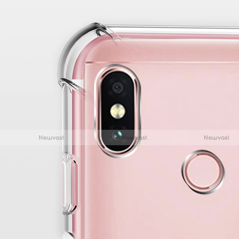 Ultra-thin Transparent TPU Soft Case T02 for Xiaomi Redmi Note 5 Clear