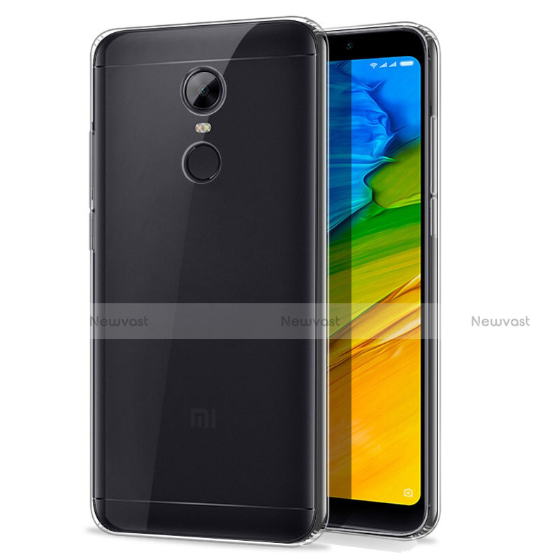 Ultra-thin Transparent TPU Soft Case T02 for Xiaomi Redmi Note 5 Indian Version Clear