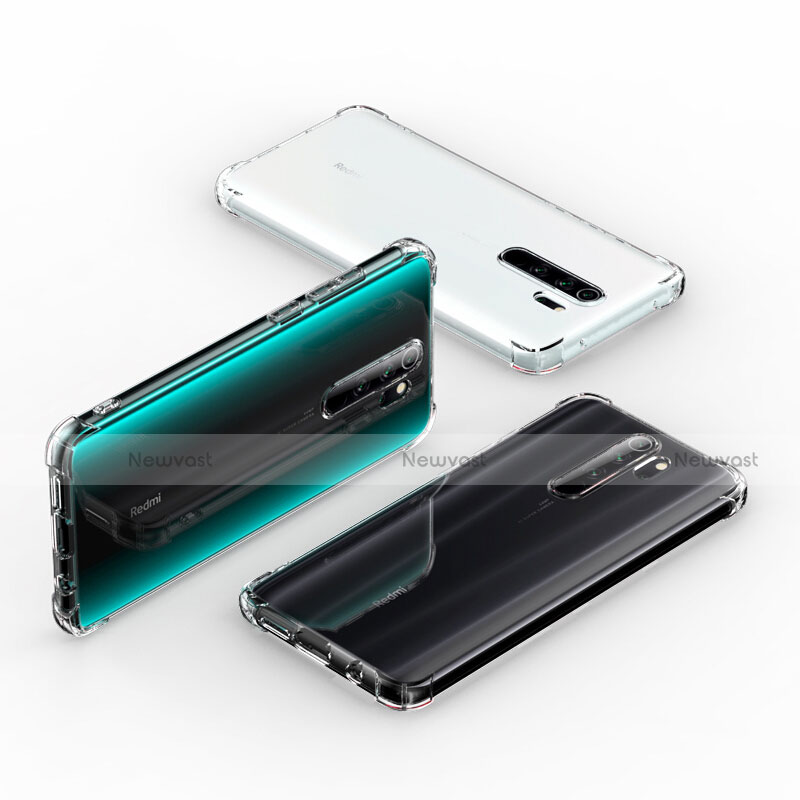 Ultra-thin Transparent TPU Soft Case T02 for Xiaomi Redmi Note 8 Pro Clear