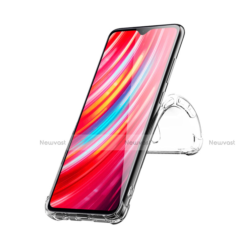 Ultra-thin Transparent TPU Soft Case T02 for Xiaomi Redmi Note 8 Pro Clear