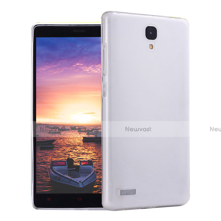 Ultra-thin Transparent TPU Soft Case T02 for Xiaomi Redmi Note Clear