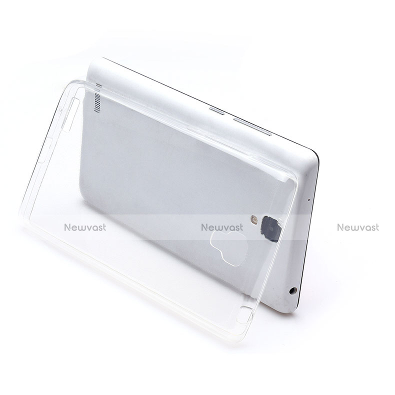 Ultra-thin Transparent TPU Soft Case T02 for Xiaomi Redmi Note Clear