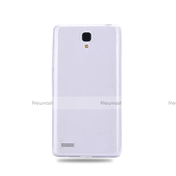 Ultra-thin Transparent TPU Soft Case T02 for Xiaomi Redmi Note Clear