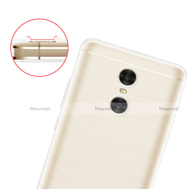 Ultra-thin Transparent TPU Soft Case T02 for Xiaomi Redmi Pro Clear