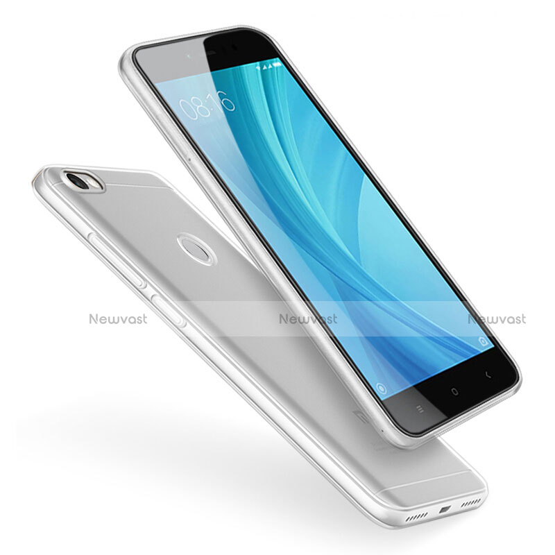 Ultra-thin Transparent TPU Soft Case T02 for Xiaomi Redmi Y1 Clear
