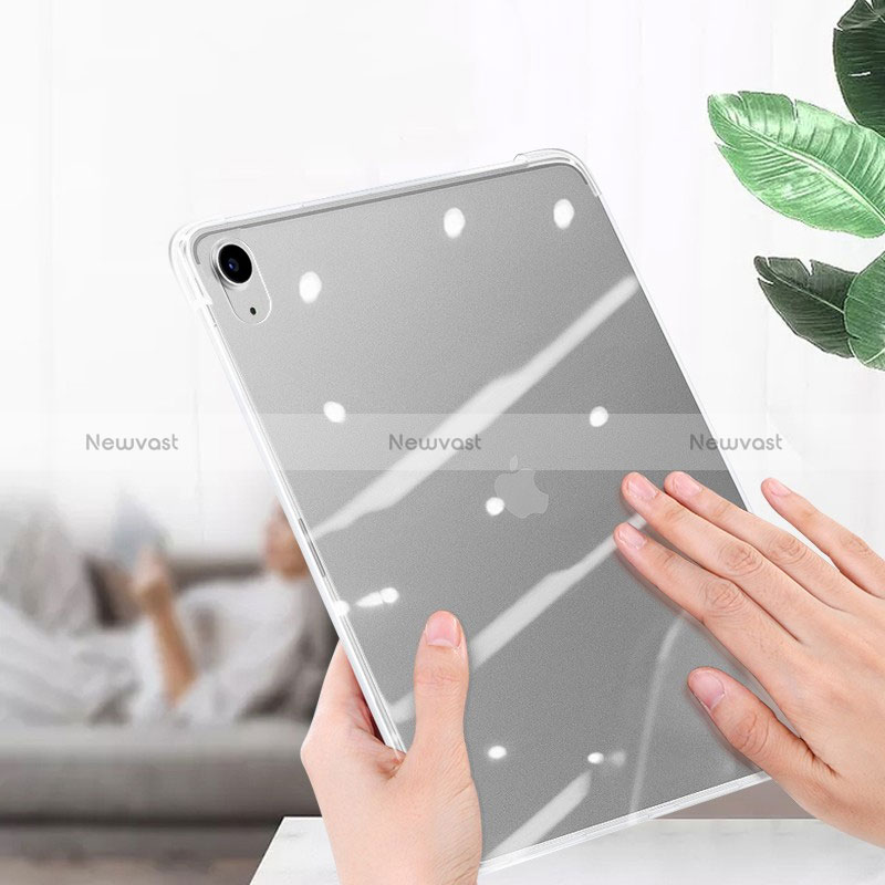 Ultra-thin Transparent TPU Soft Case T03 for Apple iPad Air 4 10.9 (2020) Clear