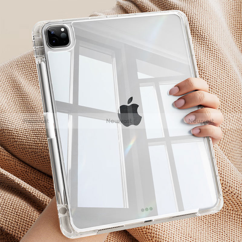 Ultra-thin Transparent TPU Soft Case T03 for Apple iPad Pro 11 (2021) Clear