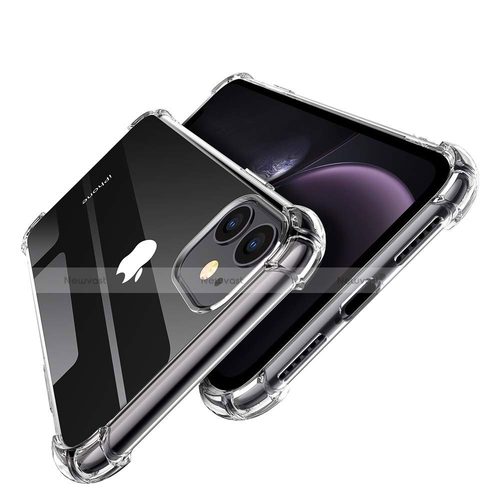 Ultra-thin Transparent TPU Soft Case T03 for Apple iPhone 11 Clear