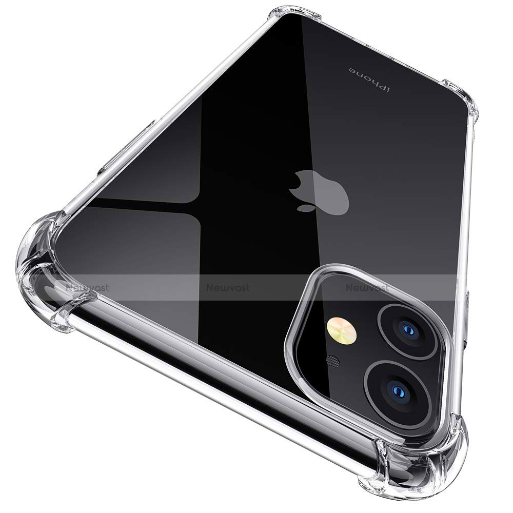 Ultra-thin Transparent TPU Soft Case T03 for Apple iPhone 11 Clear