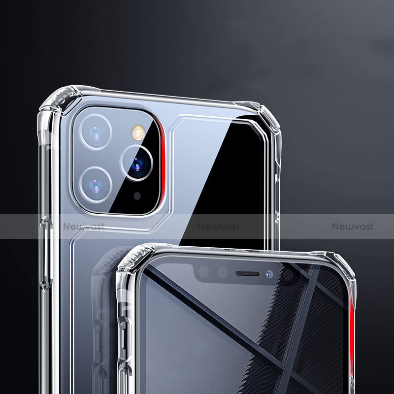 Ultra-thin Transparent TPU Soft Case T03 for Apple iPhone 11 Pro Max Clear