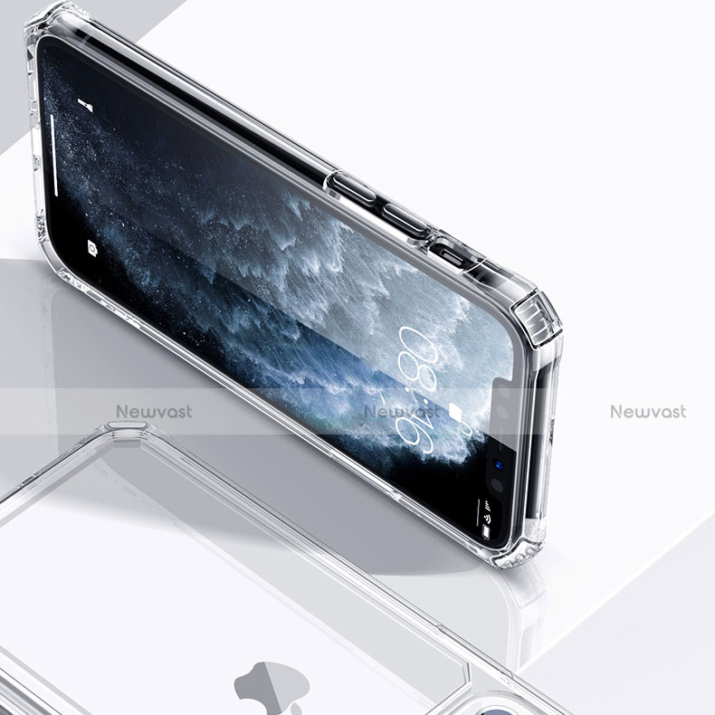 Ultra-thin Transparent TPU Soft Case T03 for Apple iPhone 11 Pro Max Clear