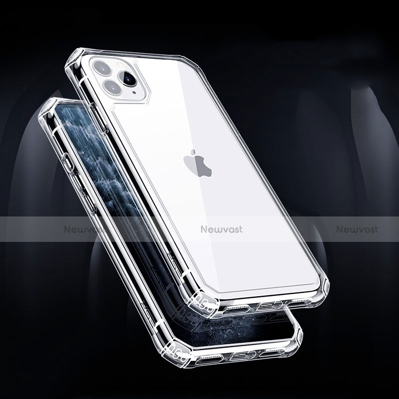 Ultra-thin Transparent TPU Soft Case T03 for Apple iPhone 11 Pro Max Clear