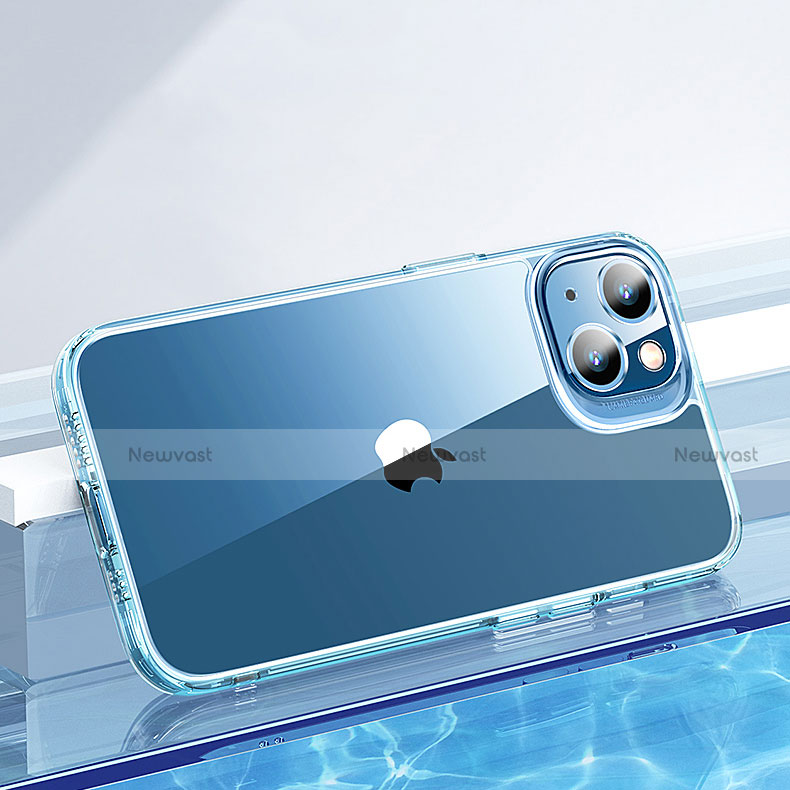Ultra-thin Transparent TPU Soft Case T03 for Apple iPhone 13 Mini Clear