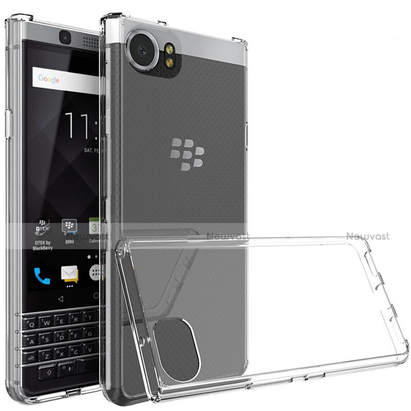 Ultra-thin Transparent TPU Soft Case T03 for Blackberry KEYone Clear