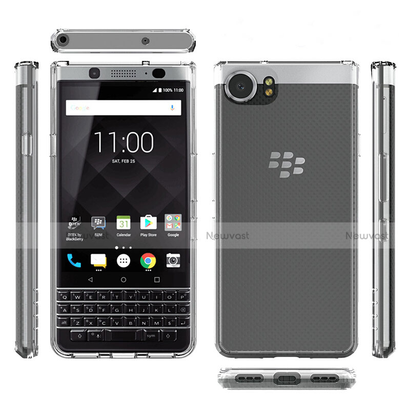 Ultra-thin Transparent TPU Soft Case T03 for Blackberry KEYone Clear