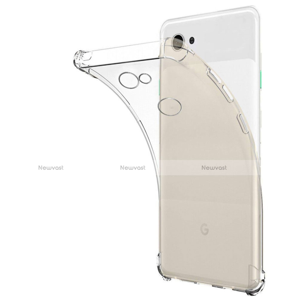 Ultra-thin Transparent TPU Soft Case T03 for Google Pixel 3a Clear