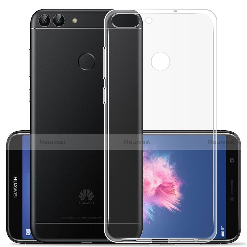 Ultra-thin Transparent TPU Soft Case T03 for Huawei Enjoy 7S Clear