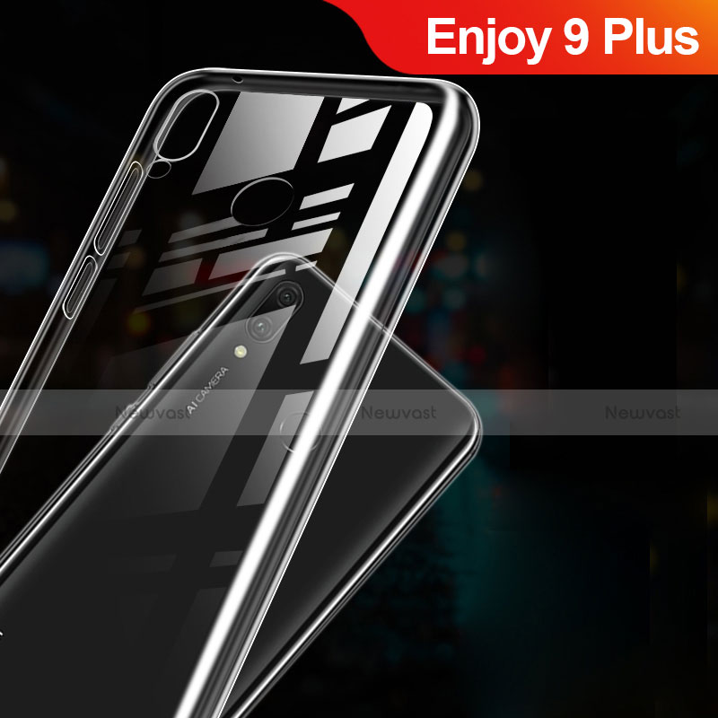 Ultra-thin Transparent TPU Soft Case T03 for Huawei Enjoy 9 Plus Clear