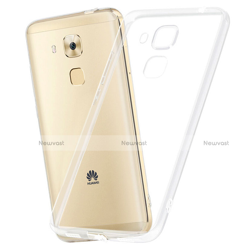 Ultra-thin Transparent TPU Soft Case T03 for Huawei G9 Plus Clear