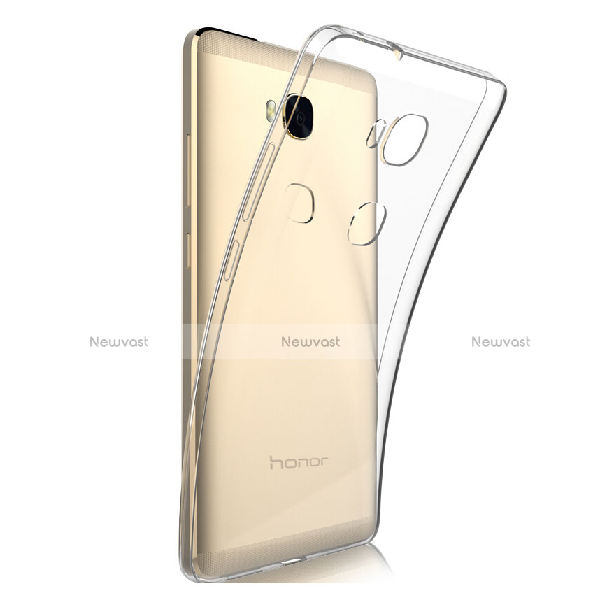 Ultra-thin Transparent TPU Soft Case T03 for Huawei GR5 Clear