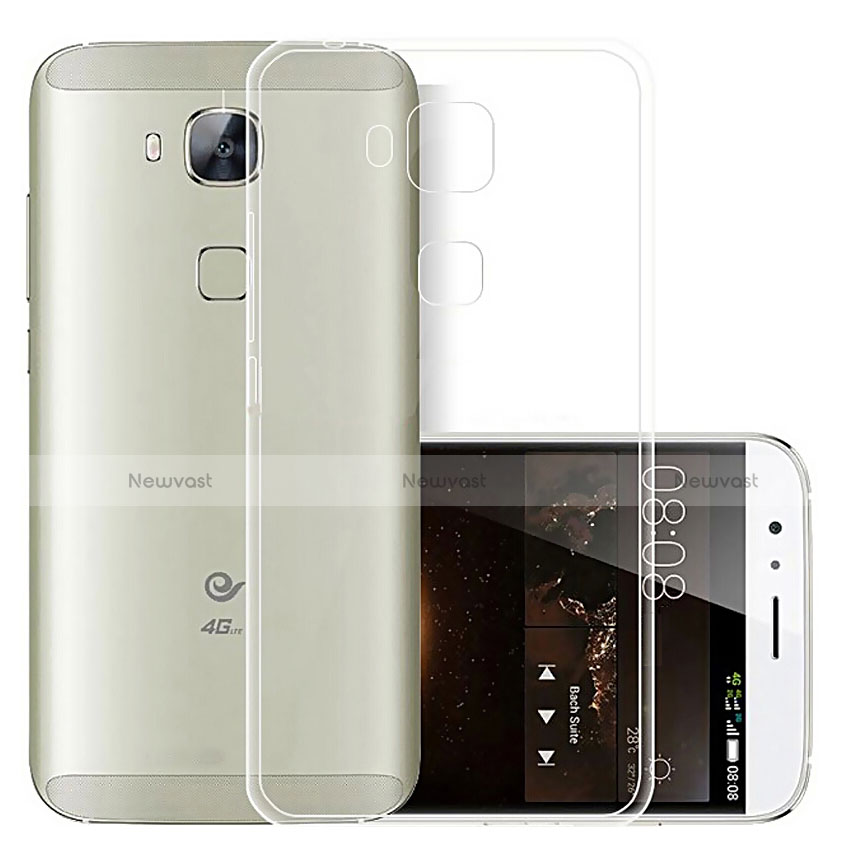 Ultra-thin Transparent TPU Soft Case T03 for Huawei GX8 Clear