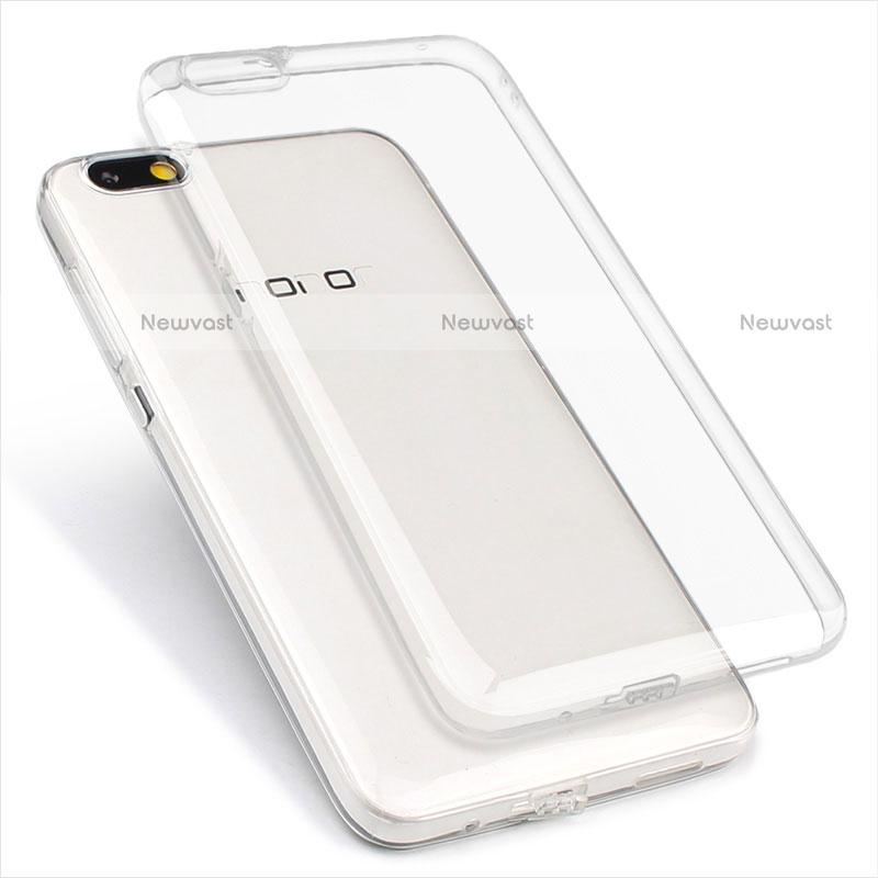 Ultra-thin Transparent TPU Soft Case T03 for Huawei Honor 4X Clear