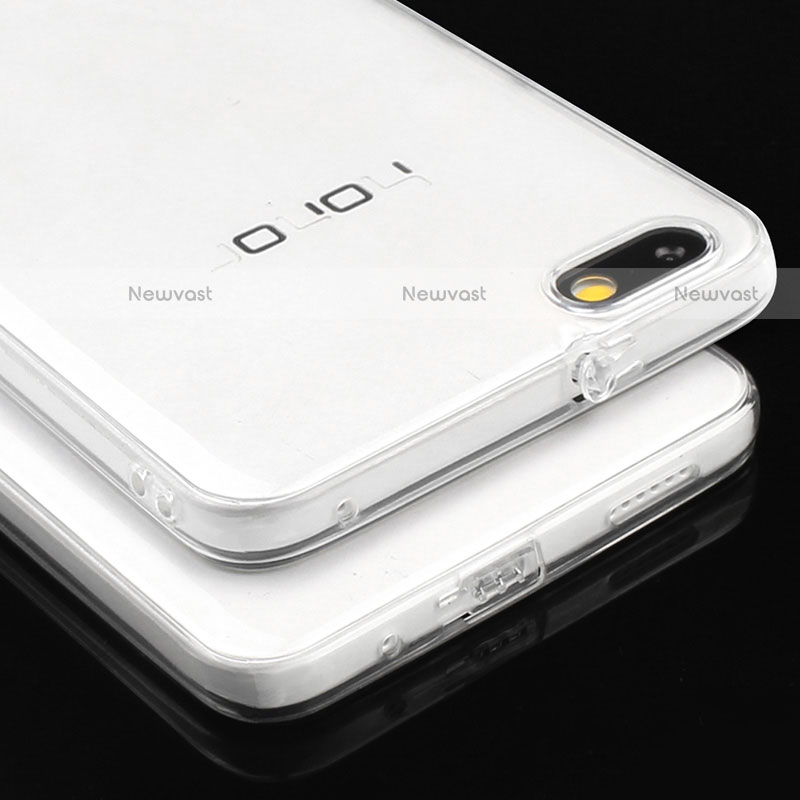 Ultra-thin Transparent TPU Soft Case T03 for Huawei Honor 4X Clear