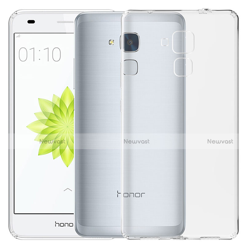 Ultra-thin Transparent TPU Soft Case T03 for Huawei Honor 5C Clear