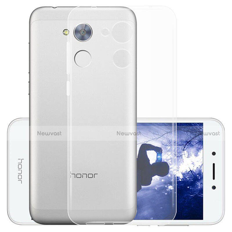 Ultra-thin Transparent TPU Soft Case T03 for Huawei Honor 6A Clear