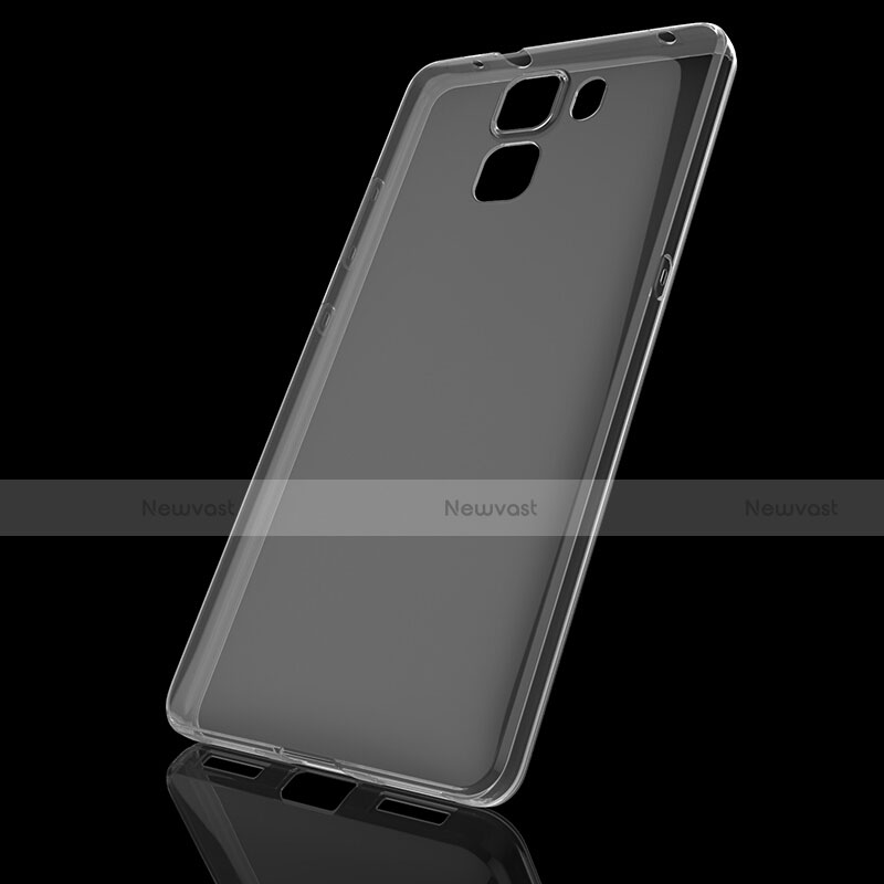 Ultra-thin Transparent TPU Soft Case T03 for Huawei Honor 7 Dual SIM Clear