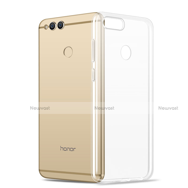 Ultra-thin Transparent TPU Soft Case T03 for Huawei Honor 7X Clear