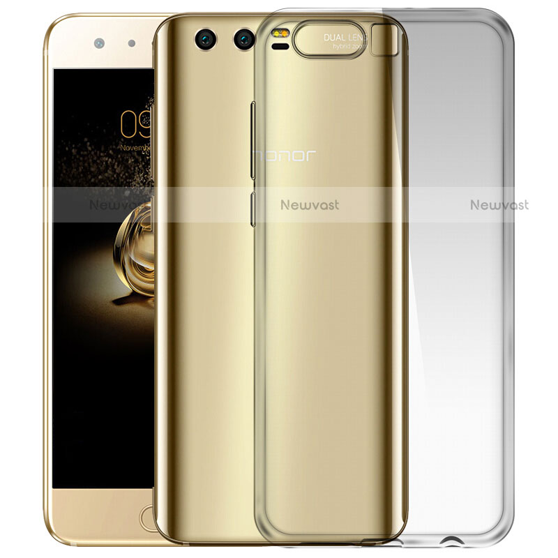 Ultra-thin Transparent TPU Soft Case T03 for Huawei Honor 9 Gray
