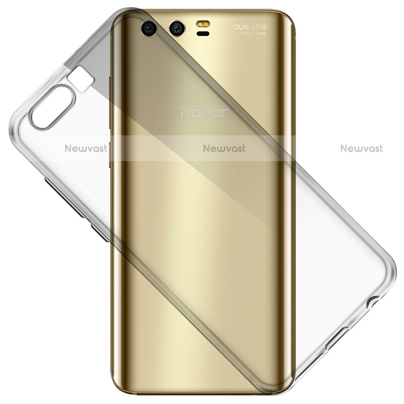 Ultra-thin Transparent TPU Soft Case T03 for Huawei Honor 9 Gray