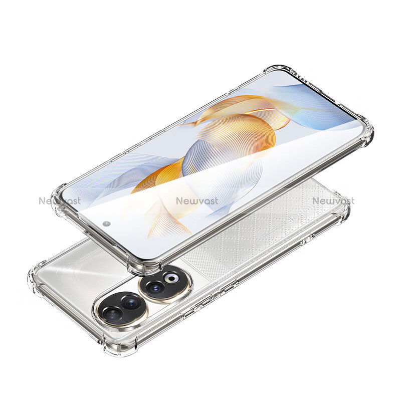Ultra-thin Transparent TPU Soft Case T03 for Huawei Honor 90 5G Clear