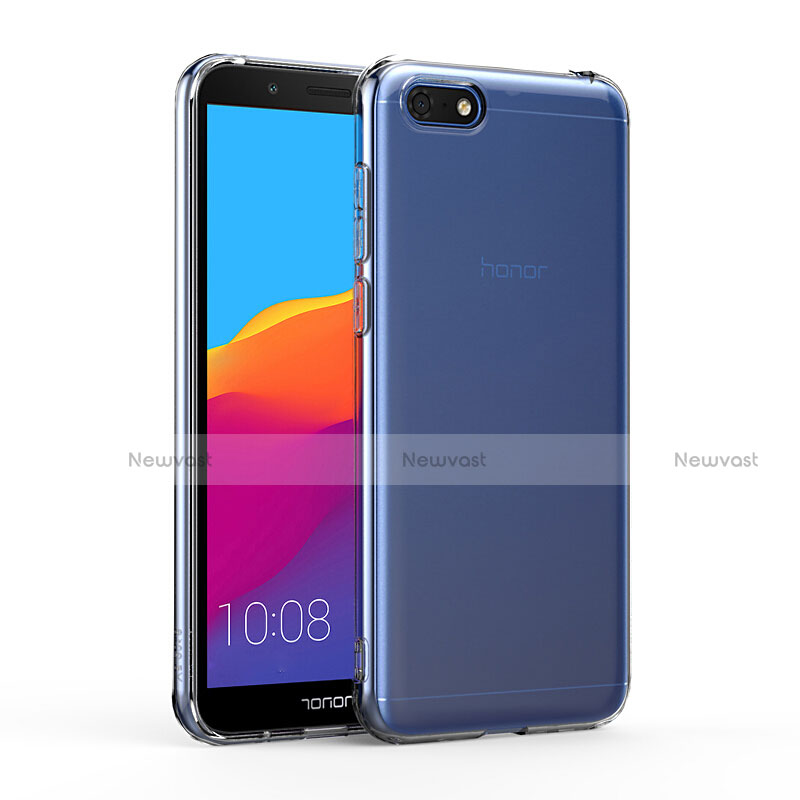 Ultra-thin Transparent TPU Soft Case T03 for Huawei Honor Play 7 Clear