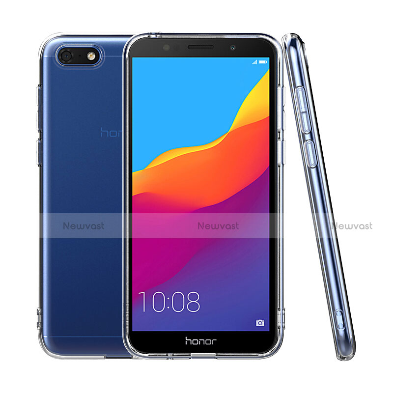 Ultra-thin Transparent TPU Soft Case T03 for Huawei Honor Play 7 Clear