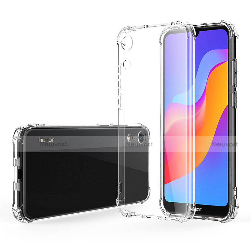 Ultra-thin Transparent TPU Soft Case T03 for Huawei Honor Play 8A Clear